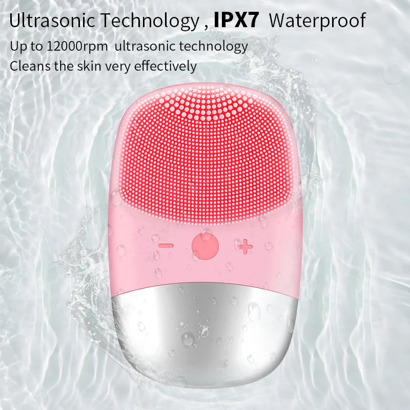 Electric Face Cleansing Brush Skin Care Tool - North Star