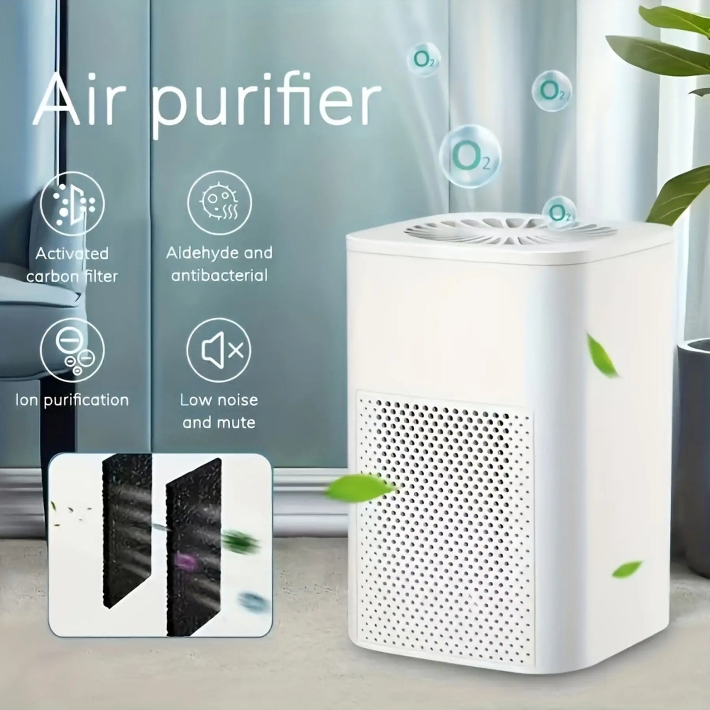 Portable Air Purifier, USB - North Star