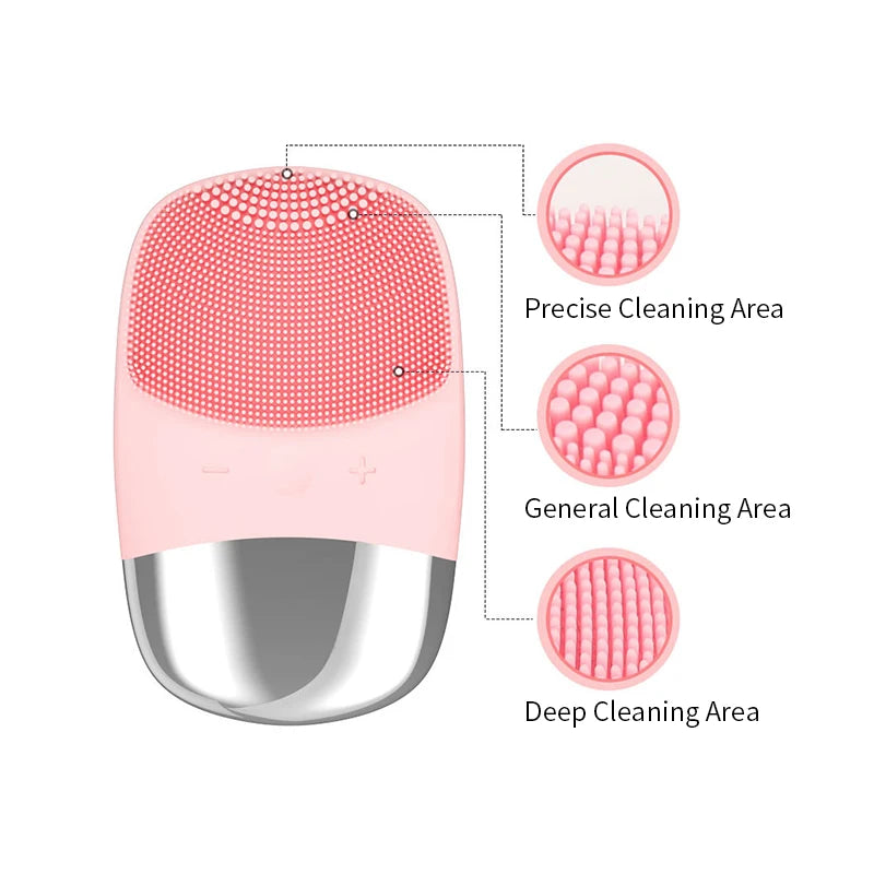 Electric Face Cleansing Brush Skin Care Tool - North Star