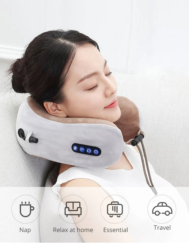 Electric Travel Pillow Neck Massager - North Star