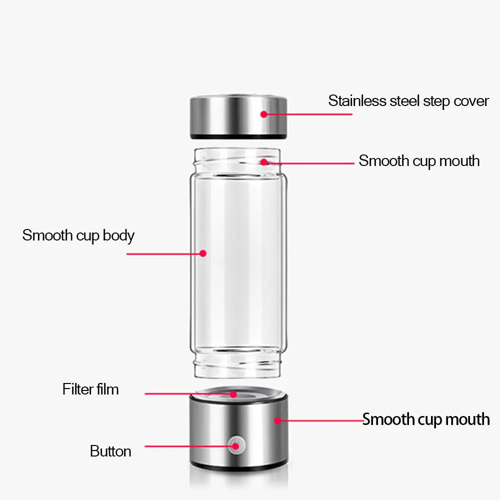 Hydrogen Alkaline Water Ionizer Bottle - North Star