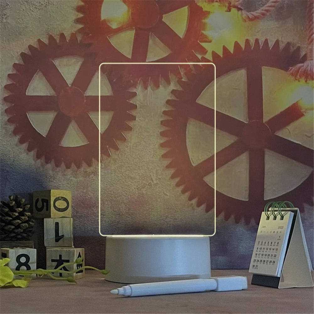 Message Board LED Night Light - North Star