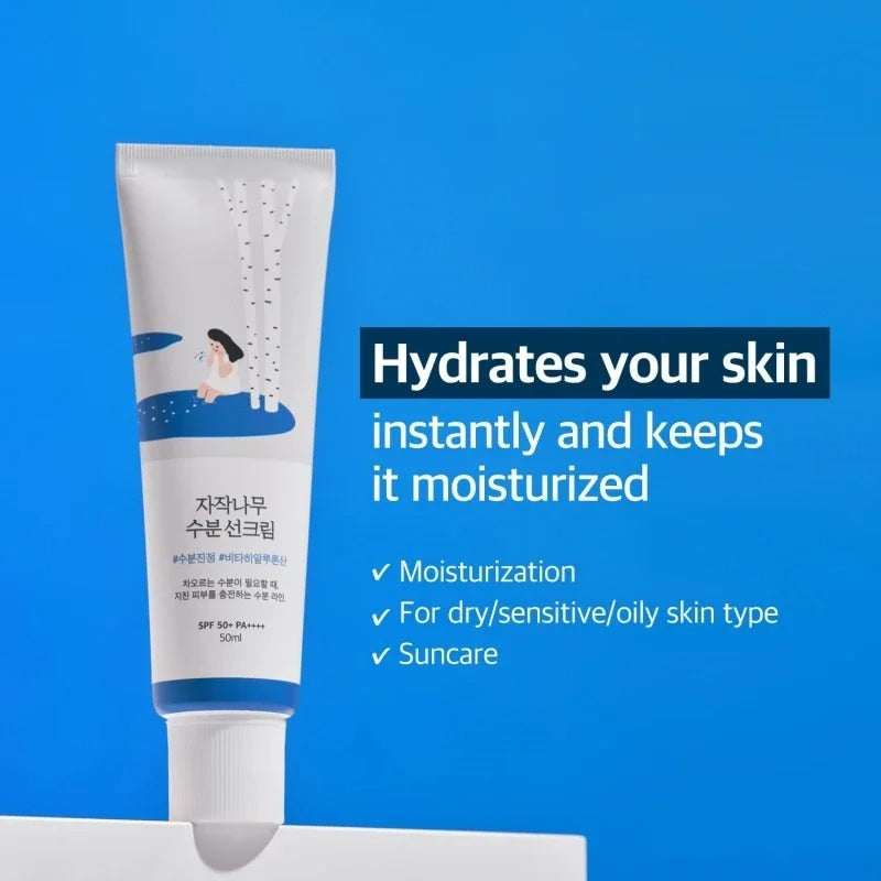 ROUND LAB - Birch Juice Moisturizing Sunscreen SPF50+ PA++++