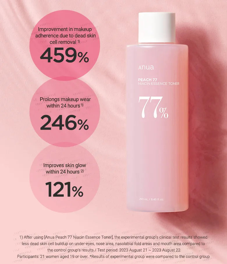 Anua - Peach 77 Niacin Essence Toner - North Star