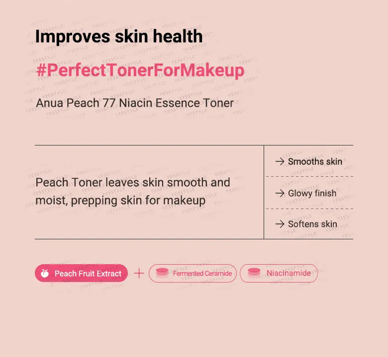 Anua - Peach 77 Niacin Essence Toner - North Star