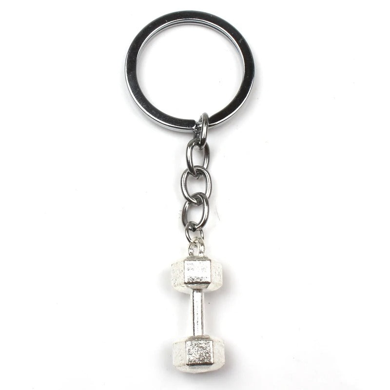 Mini Dumbbell Keychain - North Star