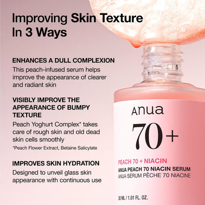 ANUA Peach 70 Niacin Serum